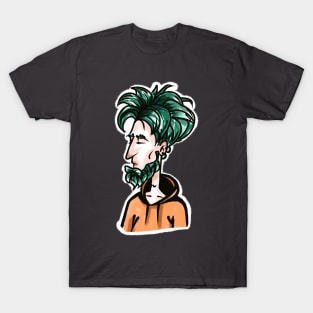 dude with green beard T-Shirt